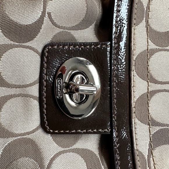 Coach Signature Satin handbag - Picture 6 of 14